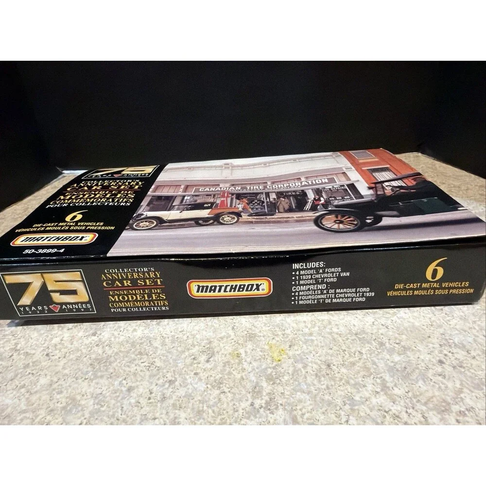 Matchbox Canadian Tire 75th Anniversary Car Set 6 Diecast Vehicles Sealed